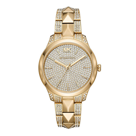 Michael Kors Runway Gold stainless steel Gold Dial Quartz For Ladies Runway Gold stainless steel Gold Dial Quartz For Ladies Runway Gold stainless steel Gold Dial Quartz For Ladies