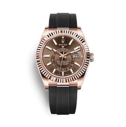 Rolex Rubber Strap watches Modern Style