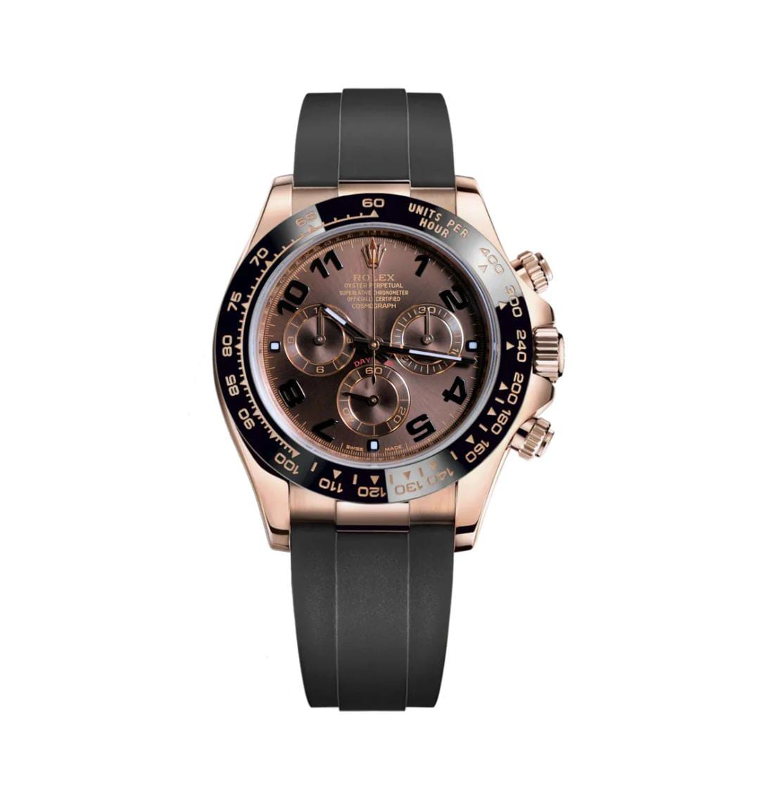 Rolex Rubber Strap watches Modern Style