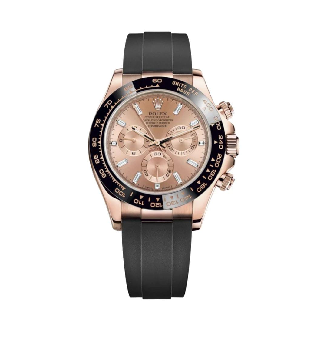 Rolex Rubber Strap watches Modern Style