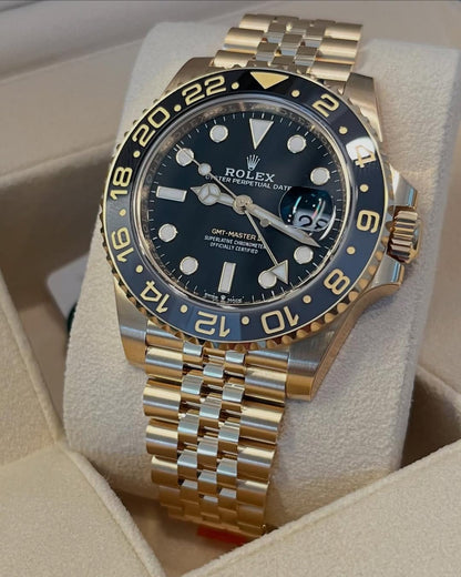 Rolex GMT MASTER II Yellow Gold