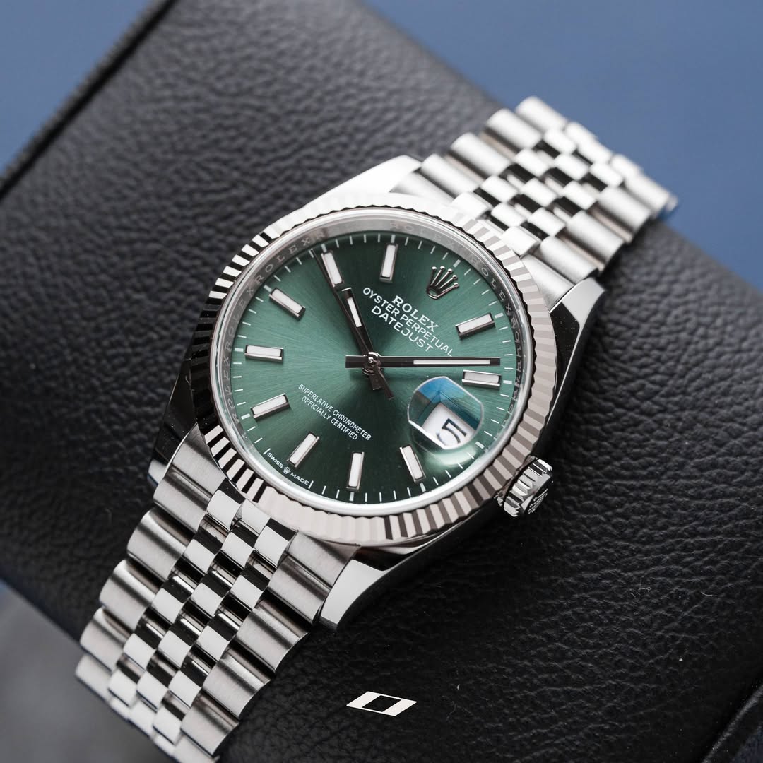 Rolex Date just 36 GREEN